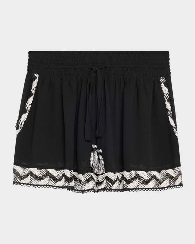 Hank Sheer Drawstring Shorts
